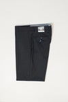 DUNHILL CHARCOAL WOOL TROUSER