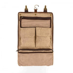 BROMPTON BROWN AUSTIN HANGING DOPP KIT