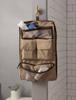 BROMPTON BROWN AUSTIN HANGING DOPP KIT