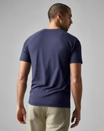 RHONE REIGN SHORT SLEEVE- NAVY