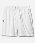 RHONE 7" PURSUIT SHORT LINED, BRIGHT WHITE