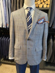 GREY AND BLUE WEIGHTLESS SPORT COAT