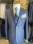 BLUE AND TEAL PLAID SPORT COAT