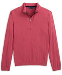 QUARTER ZIP MICROSTRIPE PULLOVER