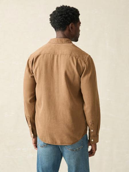 SAHARA KHAKI CHAMBRAY SHIRT