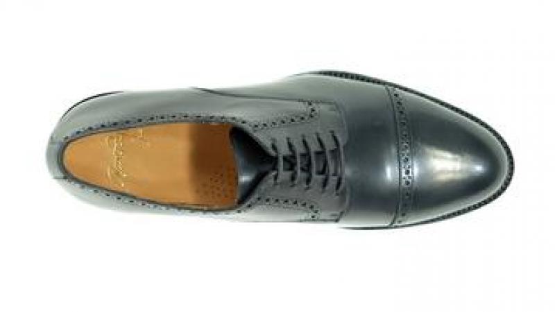CAMBRIDGE BLACK CALF CAPTOE