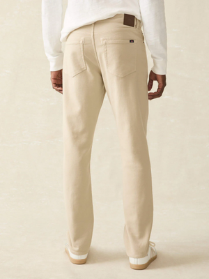 STRETCH TERRY PANT, STONE