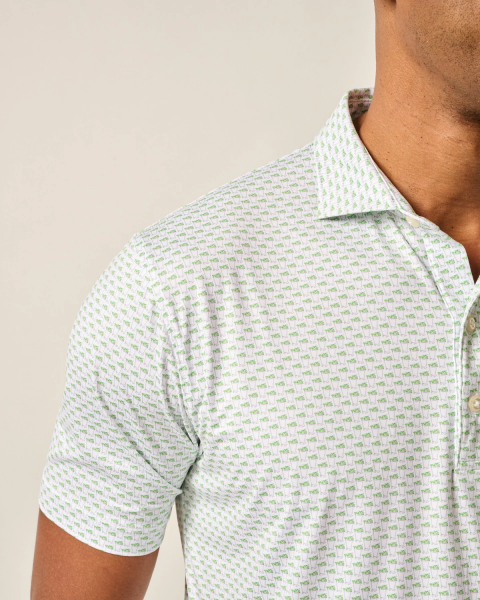 MINT JULEP POLO, WHITE