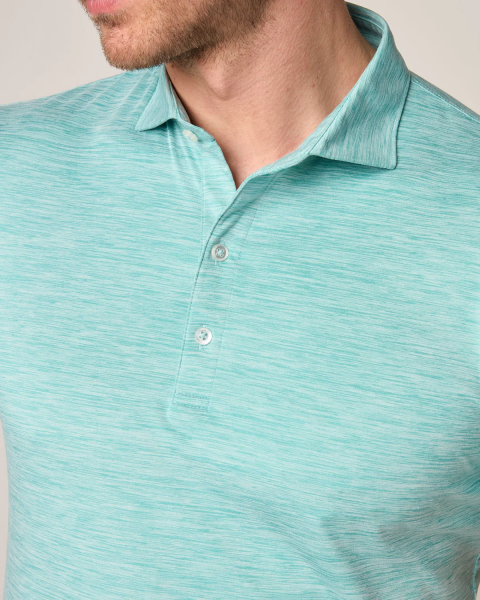 HURRON FEATHERWEIGHT POLO- GREEN GRASS