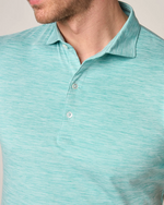 HURRON FEATHERWEIGHT POLO- GREEN GRASS
