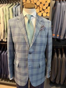 DAY BLUE PLAID SPORTCOAT