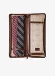 EVANS TIE CASE-TITAN MILLED BROWN