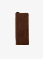 EVANS TIE CASE-TITAN MILLED BROWN