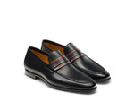 DANIEL LOAFER- BLACK/MIDBROWN