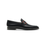 DANIEL LOAFER- BLACK/MIDBROWN