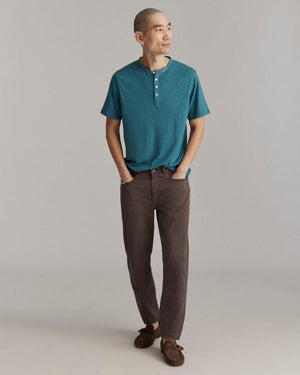 SS HENLEY- WASHED LAKE BLUE