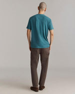 SS HENLEY- WASHED LAKE BLUE