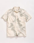SS WATERCOLOR LILY JACQUARD TREME- HWY GREY