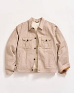 TWEED MEMBERS JACKET- PUMICE