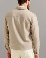 TWEED MEMBERS JACKET- PUMICE