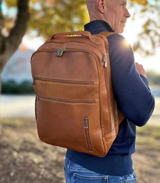 LEATHER BACKPACK