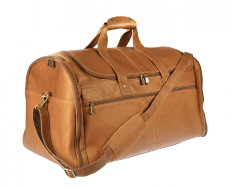 LEATHER DUFFLE BAG