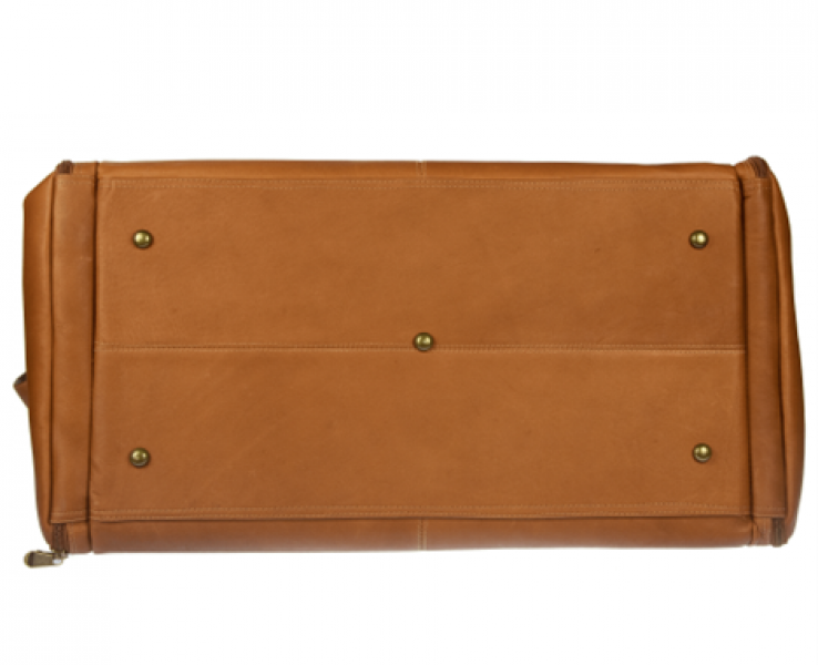 LEATHER DUFFLE BAG