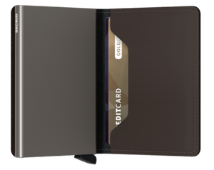 SLIMWALLET MATTE- TRUFFLE