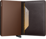 SLIMWALLET VINTAGE- CHOCOLATE
