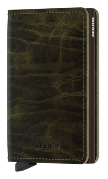 SLIMWALLET DUTCH MARTIN- OLIVE
