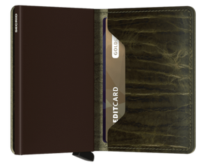 SLIMWALLET DUTCH MARTIN- OLIVE