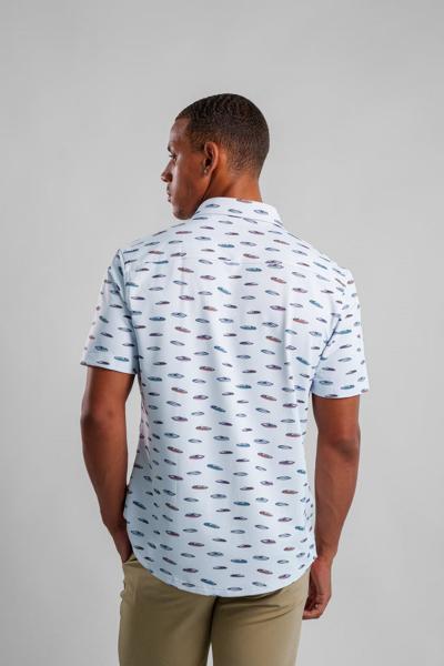 SHORT SLEEVE KNIT PRINTED MIAMI VICE SPEEDERS