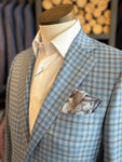 PACIFIC BLUE PLAID SPORT COAT