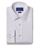 WHITE AND BERRY BARREL CUFF, REGULAR FIT