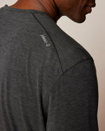 COURSE LONG SLEEVE SHIRT- HEATHER BLACK