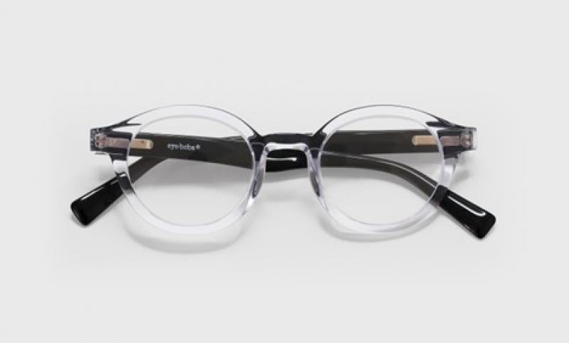TV PARTY BLUE LIGHT READERS - CRYSTAL & BLACK