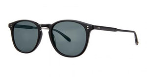KINNEY SUNGLASSES - BLACK & BLUE SMOKE