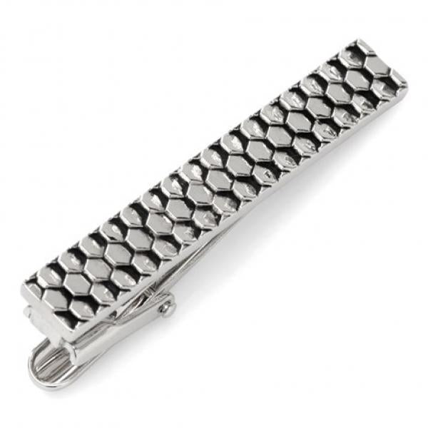HONEYCOMB TIE CLIP