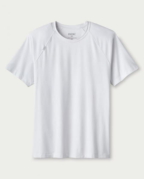 RHONE REIGN SHORT SLEEVE- WHITE