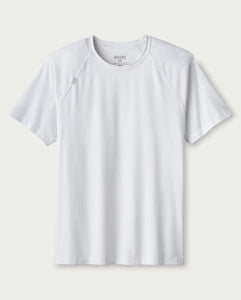 RHONE REIGN SHORT SLEEVE- WHITE
