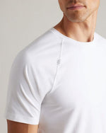 RHONE REIGN SHORT SLEEVE- WHITE