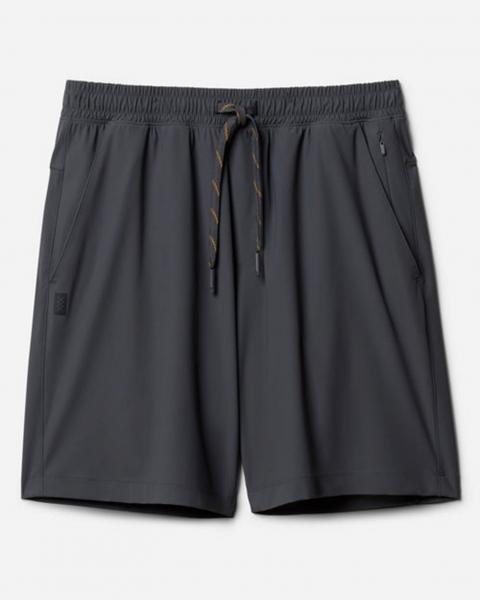 RHONE 7" PURSUIT SHORT LINED, ASPHALT