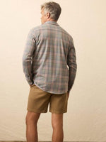 LEGEND SWEATER SHIRT- FOREST ROSE PLAID