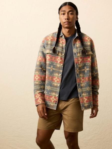 DOUG GOOD FEATHER OVERSHIRT- FALL HARVEST