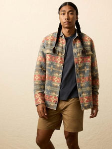DOUG GOOD FEATHER OVERSHIRT- FALL HARVEST
