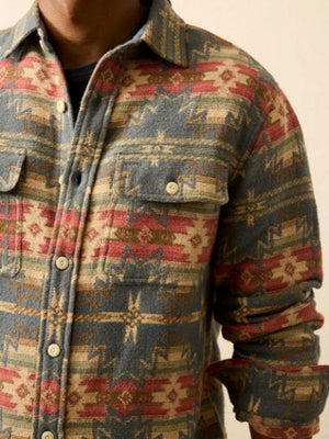 DOUG GOOD FEATHER OVERSHIRT- FALL HARVEST