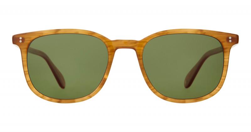 BENTLEY SUNGLASSES- BUTTERSCOTCH/GREEN