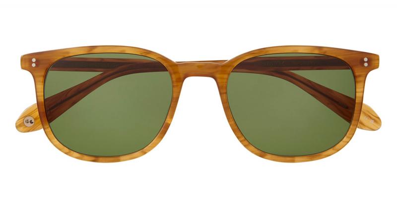 BENTLEY SUNGLASSES- BUTTERSCOTCH/GREEN