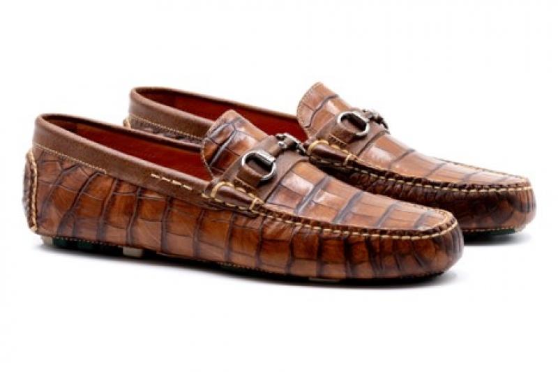 MONTE CARLO ALLIGATOR HORSE BIT LOAFER