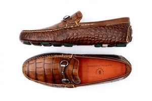 MONTE CARLO ALLIGATOR HORSE BIT LOAFER